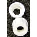 Chromatography Research Supplies 8 mm White Screw Cap (100/pk)